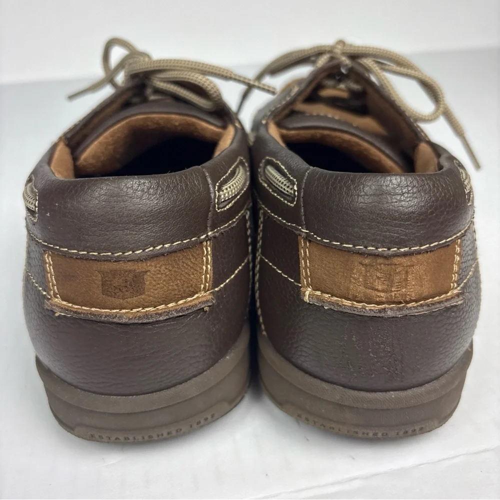 Florsheim Men Size 12 Loafers Shoes Lakeside Ox Moc Toe 13157-275 Stone Preppy